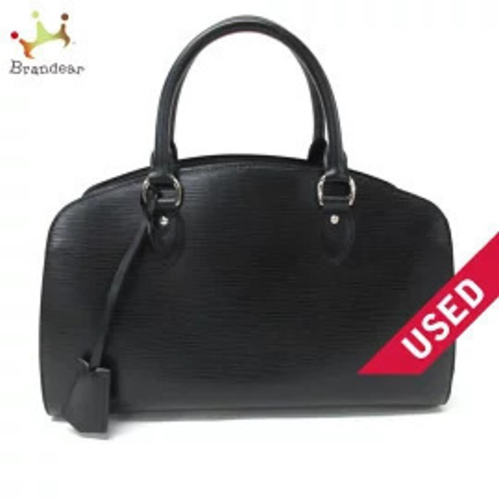 LOUIS VUITTON Pont Neuf Handbag Noir Black Epi Leather LV